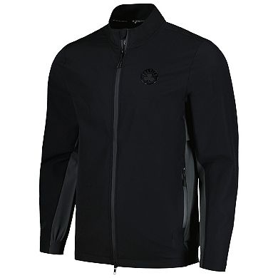 Men's Levelwear Black Boston Celtics Harrington Full-Zip Jacket