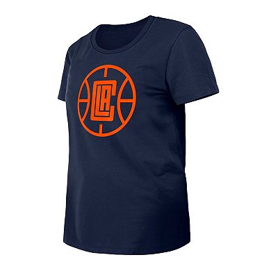 Women's New Era Navy LA Clippers 2023/24 City Edition T-Shirt