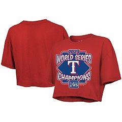 Lids Texas Rangers Majestic Threads Women's 2023 World Series Champions  Tri-Blend Long Sleeve Scoop Neck T-Shirt - Royal