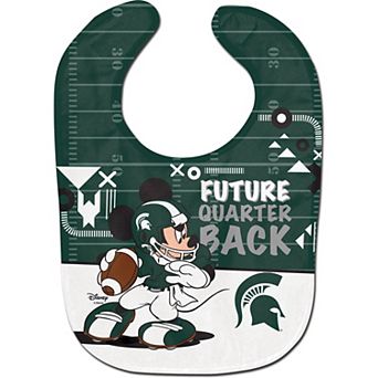 WinCraft Michigan State Spartans Disney Mickey All Pro Baby Bib