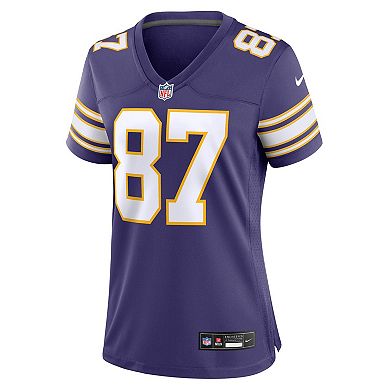 Women's Nike T.J. Hockenson Purple Minnesota Vikings Player Jersey