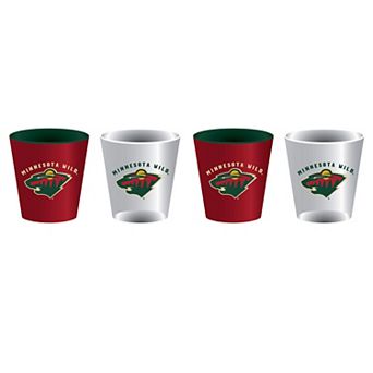 Minnesota Wild Four-Pack Shot Glass Set