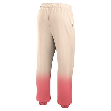Women's Fanatics Branded Tan/Red St. Louis Cardinals Luxe Ombre Lounge Pants