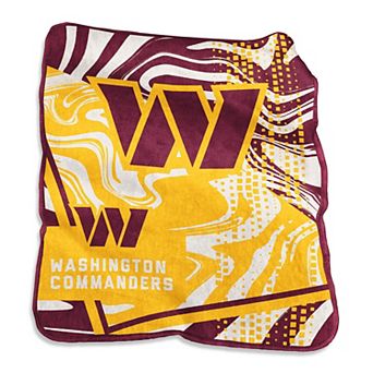 Washington Commanders 50" x 60" Swirl Raschel Throw Blanket