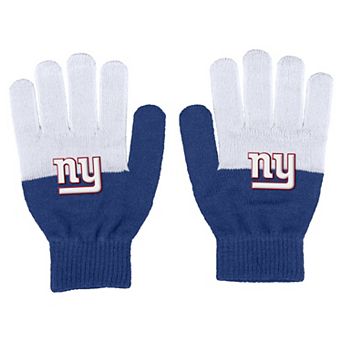 Women's WEAR by Erin Andrews New York Giants Color-Block Gloves