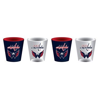 Washington Capitals Four-Pack Shot Glass Set