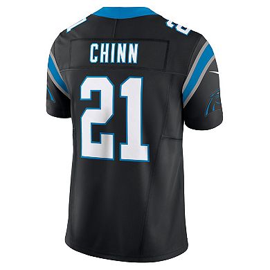 Men's Nike Jeremy Chinn Black Carolina Panthers Vapor F.U.S.E. Limited Jersey