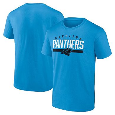 Men's Fanatics Branded Blue Carolina Panthers Arc and Pill T-Shirt