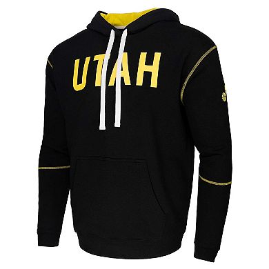 Unisex Black Stadium Essentials Utah Jazz Monument Pullover Hoodie