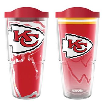 Tervis Kansas City Chiefs 24oz NFL 2 PACK Genuine & Forever Fan