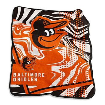 Baltimore Orioles 50" x 60" Swirl Raschel Throw Blanket