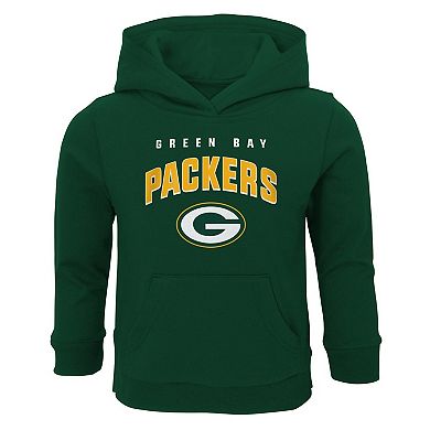 Toddler Green Green Bay Packers Stadium Classic Pullover Hoodie