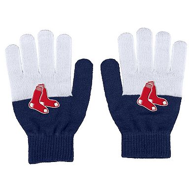 Women's WEAR by Erin Andrews Boston Red Sox Color-Block Gloves