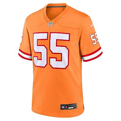 Youth Nike Derrick Brooks Orange Tampa Bay Buccaneers Retired Player Game Jersey