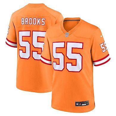 Youth Nike Derrick Brooks Orange Tampa Bay Buccaneers Retired Player Game Jersey