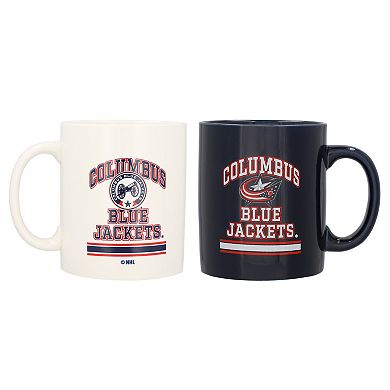Columbus Blue Jackets 2-Pack 15oz. Color Mug Set