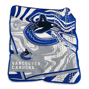 Vancouver Canucks 50" x 60" Swirl Raschel Throw Blanket