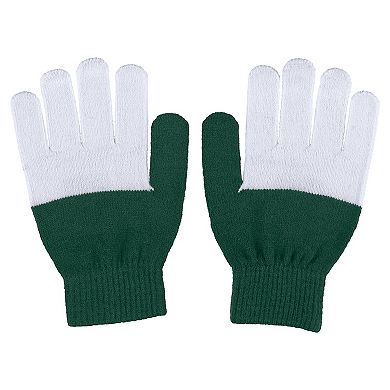 Women's WEAR by Erin Andrews Oakland Athletics Color-Block Gloves