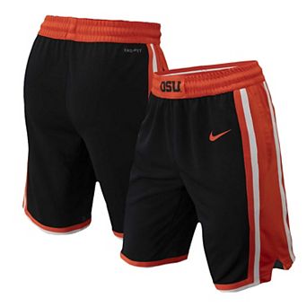 Men's Nike Black Oregon State Beavers Replica Performance Basketball Shorts