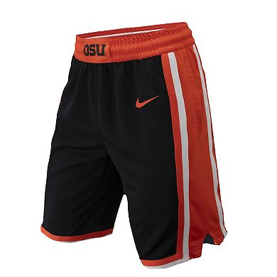 Men's Nike Black Oregon State Beavers Replica Performance Basketball Shorts