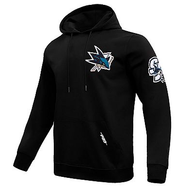 Men's Pro Standard Black San Jose Sharks Classic Pullover Hoodie