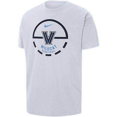 Men's Nike White Villanova Wildcats Free Throw Basketball T-Shirt
