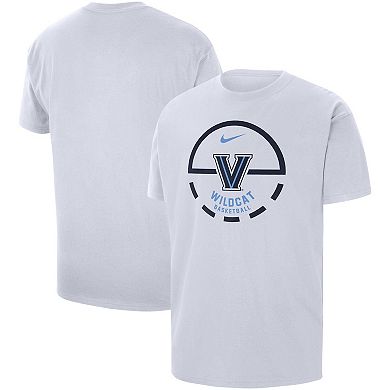 Men's Nike White Villanova Wildcats Free Throw Basketball T-Shirt