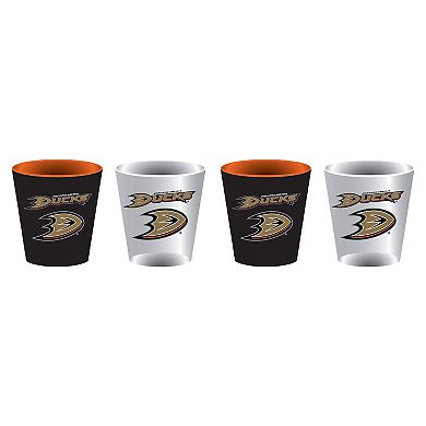 Anaheim Ducks Four-Pack Shot Glass Set
