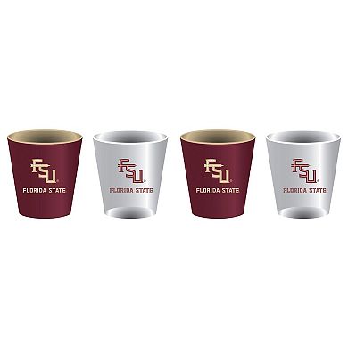 Florida State Seminoles Four-Pack Shot Glass Set