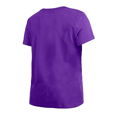 Women's New Era Purple Los Angeles Lakers 2023/24 City Edition T-Shirt