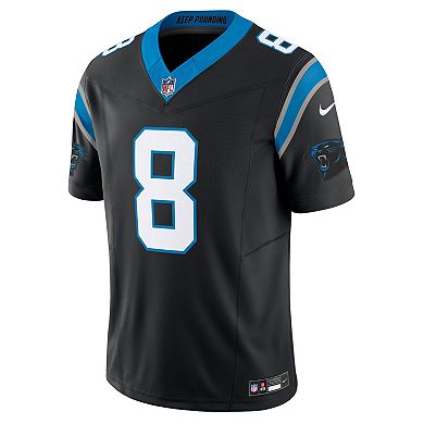 Men's Nike Jaycee Horn Black Carolina Panthers Vapor F.U.S.E. Limited Jersey