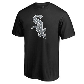 Men's Fanatics Branded Black Chicago White Sox Static Logo T-Shirt