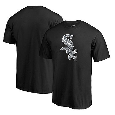 Men's Fanatics Branded Black Chicago White Sox Static Logo T-Shirt