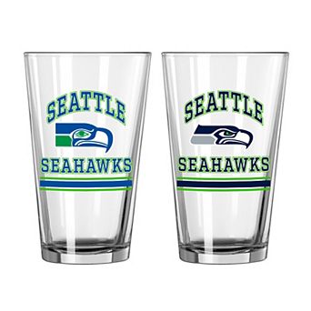 Seattle Seahawks 16oz. Pint Glass Two Pack