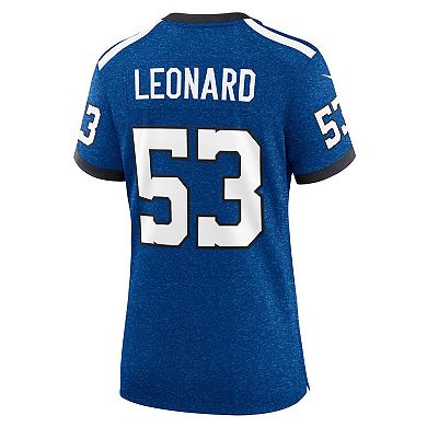 Women's Nike Shaquille Leonard Blue Indianapolis Colts Player Jersey