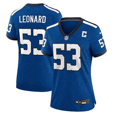 Women's Nike Shaquille Leonard Blue Indianapolis Colts Player Jersey