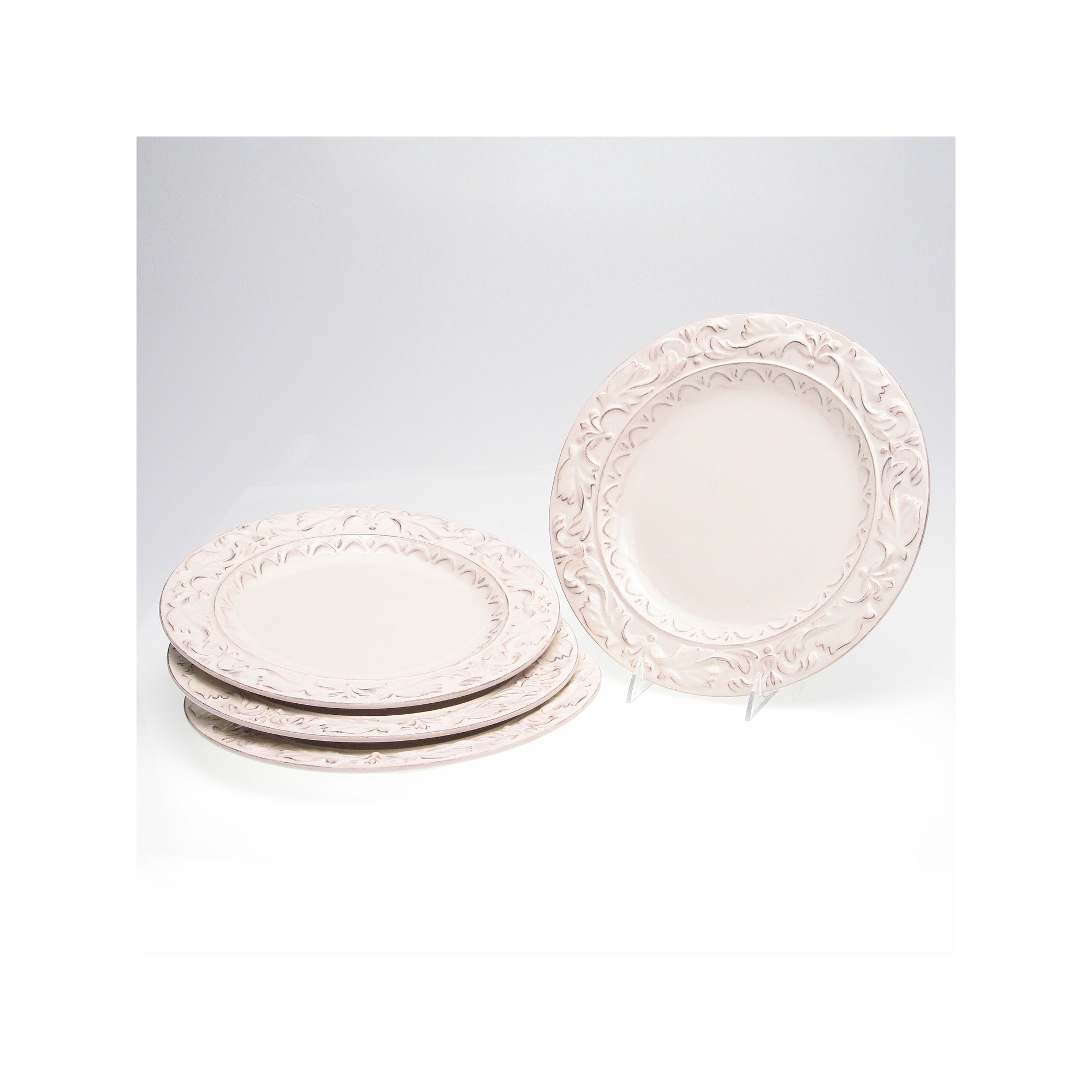 Certified International Firenze Ivory 4-pc. Dinner Plate Set