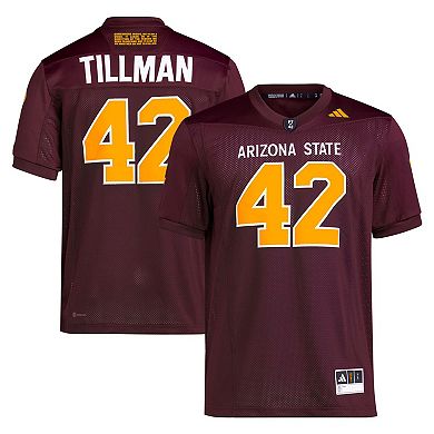 Men's adidas Pat Tillman Maroon Arizona State Sun Devils Premier Jersey