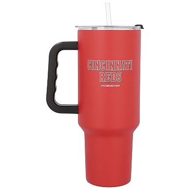 Cincinnati Reds 40oz. Travel Tumbler with Handle