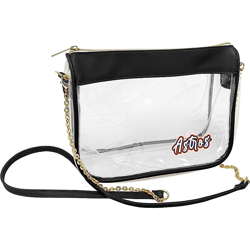 Houston Astros Hype Stadium Crossbody Clear Bag, Team