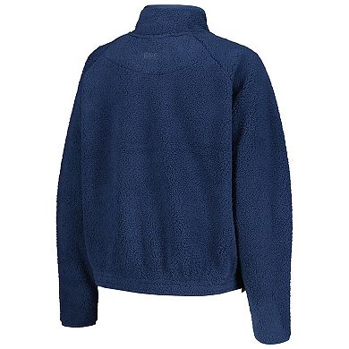 Women's Blue Kansas Jayhawks Everest Half-Zip Sweatshirt