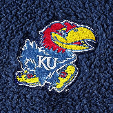 Women's Blue Kansas Jayhawks Everest Half-Zip Sweatshirt