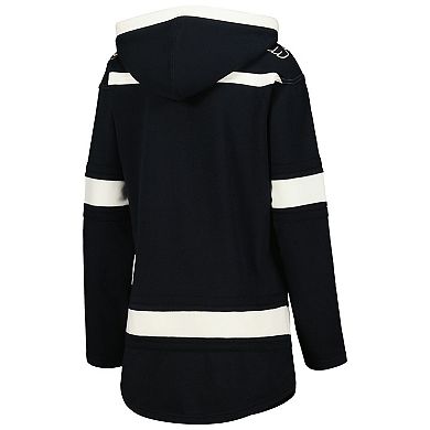 Women's '47 Black Philadelphia Flyers Superior Lacer Pullover Hoodie