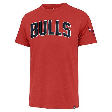 Men's '47 Red Chicago Bulls Franklin Fieldhouse T-Shirt
