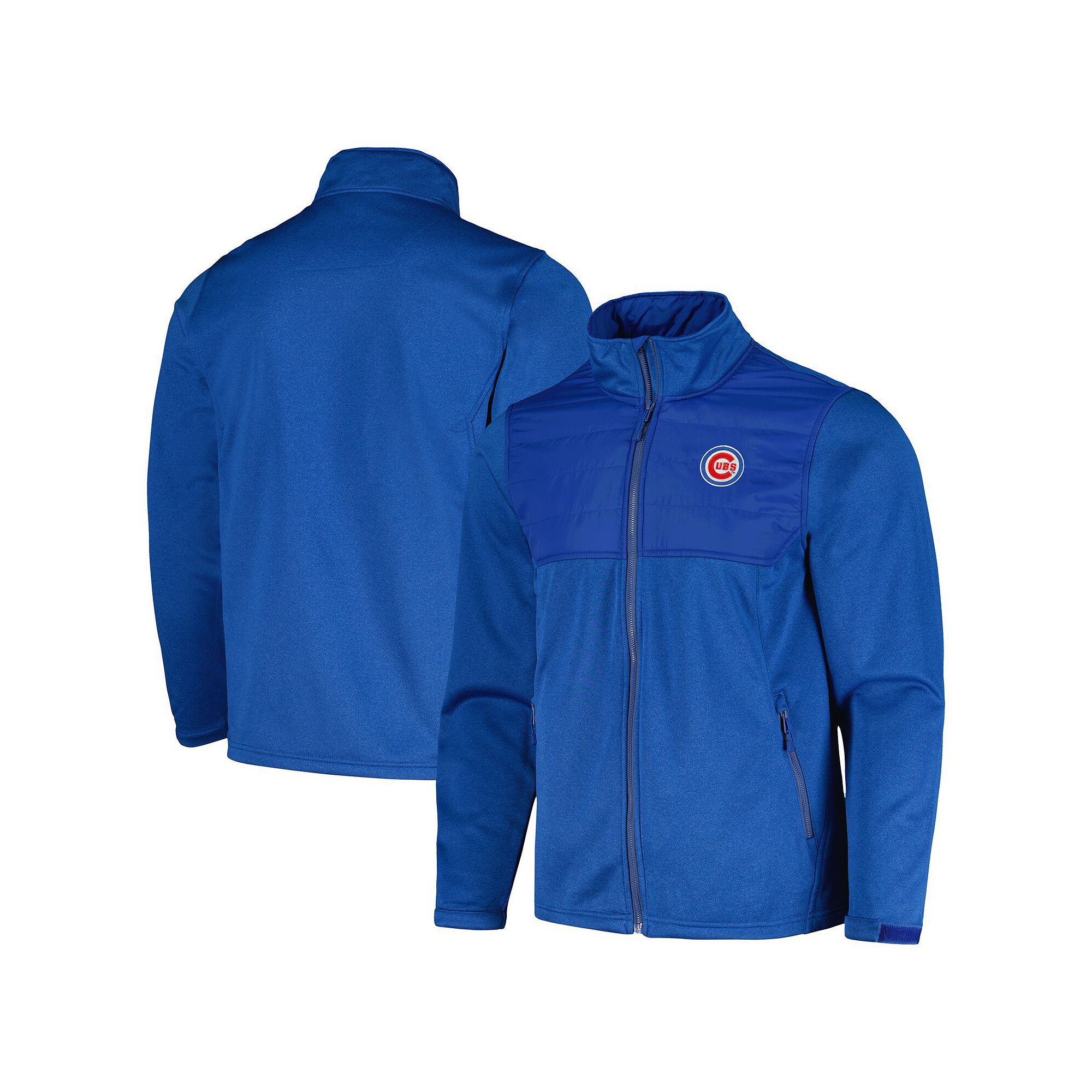 Mens Dunbrooke  Heather Royal Chicago Cubs Explorer Full-Zip Jacket, Size:
