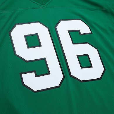 Men's Mitchell & Ness Clyde Simmons Kelly Green Philadelphia Eagles Legacy Replica Jersey