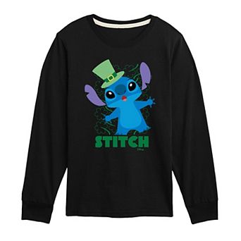 Disney's Lilo & Stitch Boys 8-20 Clover Long Sleeve Graphic Tee