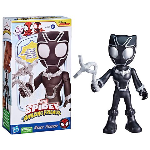 Детские фигурки Marvel Spidey and His Amazing Friends Supersized Black Panther Action Figure by Hasbro