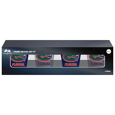 Florida Gators Four-Pack Shot Glass Set