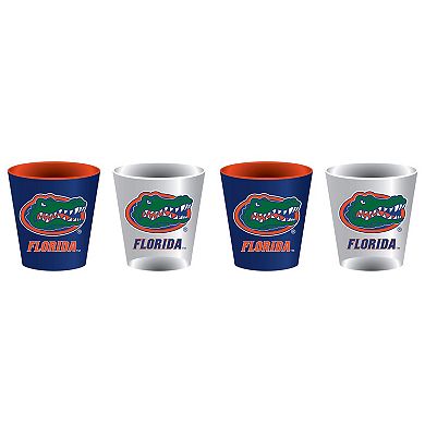 Florida Gators Four-Pack Shot Glass Set